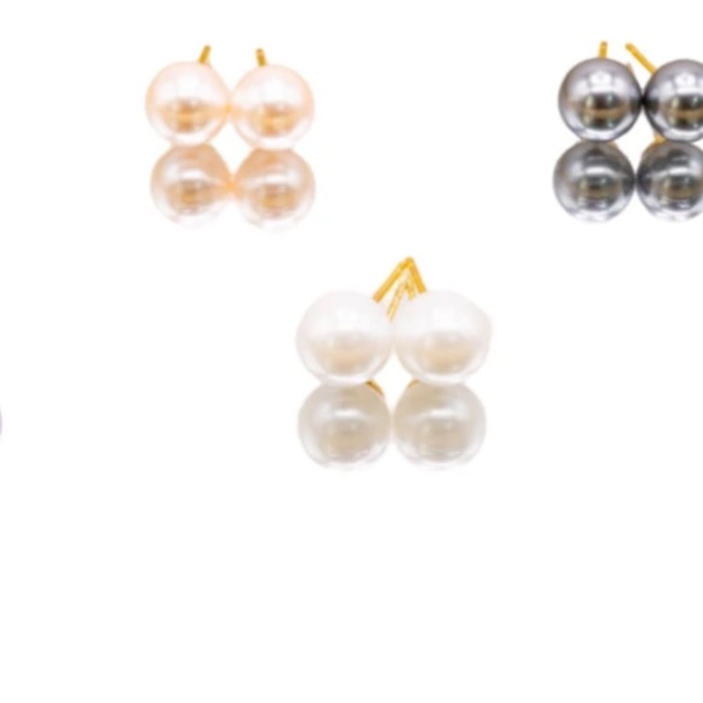 Weekly Pearl Earring Set – 7 Pairs for Every Day